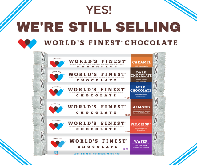 Worlds Finest Chocolate Fundraiser